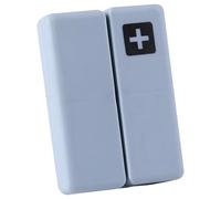 Custode Compact Tablet - Custode Per Pillola Magnetica, Scatola Di Dosi Settimanali | Porta Di Medicina Portatile Di Sette Giorni, Organizzatore Di Stoccaggio Di Vitamina Leggero, Contenitore Per Inte