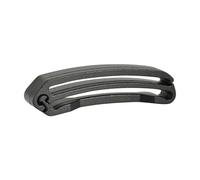 Custode con Cinturino per La - Clip Nere per La | 2 PCS Cingoli di Sussulto di Fine Guscio | 1.81x0.47x0.31 Pollici, Forniture di Strisce Anti-erosione, Slittamento Rapido Leggero per