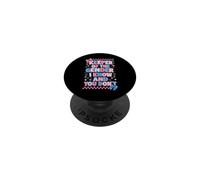 Custode del genere che conosco e tu non conosci la rivelazione di genere PopSockets PopGrip Adesivo