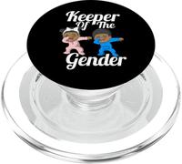 Custode del Genere Nero Bambino Sesso Rivela Partito Coppia PopSockets PopGrip per MagSafe