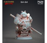 Custode Del Monastero Miniatura Panda Monaco Per RPG Come D&D 5E Pathfinder 32Mm