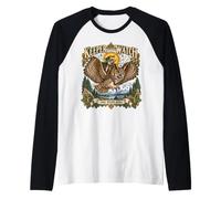 Custode della Magia: Avventura con Gufo Fantastico Maglia con Maniche Raglan