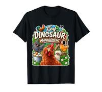 Custode per polli da Cortile per la Gestione dei Dinosauri Maglietta