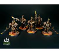 Custodi Custodi Adeptus Custodes COMMISSIONE dipinto