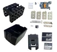 Custodia 18V 15 Celle con PCB Integrato Custodia 18V 15 Celle | ABS , protezione urti, design compatto 11x7.5x9cm, per facile montaggio, nero opaco