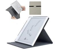 Custodia 2 in 1 per Onyx Boox Page/Go Color 7/Go Color 7 Gen II/Go 7/Leaf 3 3C, custodia magnetica staccabile con cavalletto e interno in TPU Jelly Case (grigio)