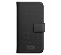 Black Rock - Custodia a portafoglio per iPhone 14 Pro, 2 in 1, colore: Nero