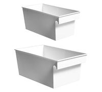 Custodia 2PCS con scatola di immagazzinaggio di marcatura di classificazione