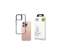 Custodia 3mk Satin Armor per Apple iPhone 16 Pro + Blu