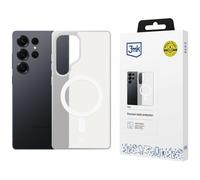 Custodia 3MK Smoke MagCase MagSafe per Samsung Galaxy S25 Ultra Bianca