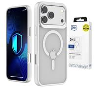 Custodia 3MK Smoke MagCase per Apple iPhone 17 Pro Bianca