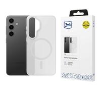 Custodia 3MK Smoke MagCase per Samsung Galaxy S25 Bianca