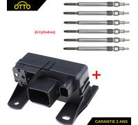 Custodia + 6 Candele Candeletta per Mercedes Classe C 270 W203 CDI A0285454032