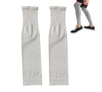 Custodia a compressione per gambe - Materiale di raffreddamento in cotone, blocco solare per bicicletta, copertura gamba elastica, copertura esterna traspirante per la protezione, abbigliamento