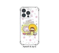 Custodia a cuscino da sogno Kakao Friends Happy Together per Galaxy S23 S22...