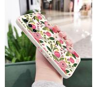 Custodia a fiori per Huawei P40 P50 P30 P20 Pro Lite Nova 10 10SE 9 9SE Mate 50 50E 40 30 20 Pro Lite, Bianco 2, per Mate 30
