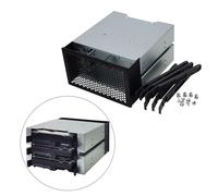 Custodia a gabbia per rack con custodia per disco rigido da 3,5 pollici a 3