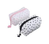 Custodia a , grande capacità, 19x11x9 cm, borsa cosmetica da viaggio, busta di stoccaggio della borsa per trucco, leggero e facile da trasportare, per donne, ragazze, bambini, bellezza, scuola,