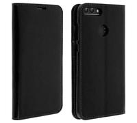 Custodia a libro a portafoglio in pelle nera Avizar per Huawei P Smart
