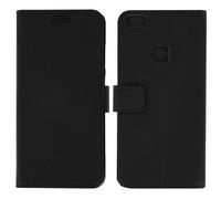 Custodia a libro a portafoglio nera Avizar per Huawei P10 Lite