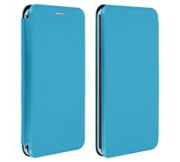 Custodia a libro Avizar con Slide Blu per Smartphone da 3,8" a 4,7"