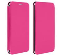 Custodia a Libro Avizar con Slide Fucsia per Smartphone da 4,8" a 5,3"