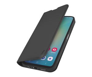 Custodia a libro con supporto stand e superficie soft touch per Samsung A07