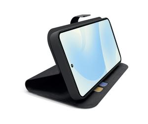 Custodia a libro con supporto stand e superficie soft touch per Samsung S26+