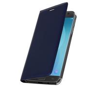 Custodia a portafoglio Avizar Flip Book Cover blu scuro per Samsung Galaxy J3 2017