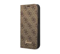 GUESS - Book Case 4g Vintage Logo Brown, Fr Iphone 14 Pro, Gubkp14lhg4shw (gubkp14lhg4shw)