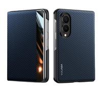 Custodia a libro in carbonio, per Samsung Galaxy Z Fold8 5G, con finestra, magnetica