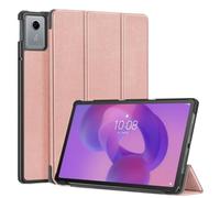 Custodia a libro in pelle PU con supporto e funzione flip, adatta for Lenovo Idea Tab 11 TB-336ZU TB-336FU 2025(Rose Gold)