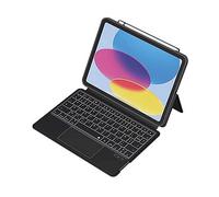 Tastiera Tablet MW Custodia Qwerty US MW Quick Note iPad 10.9 (2022) Bluetooth 3.0 - Retroilluminazione 7 colori - Nouvo