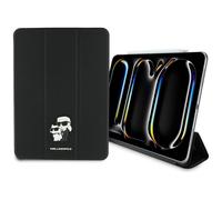 Custodia a libro nera Karl Lagerfeld per iPad Pro 11" 2024