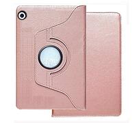 Custodia a libro per Huawei MediaPad T3 10, in pelle sintetica, con funzione di supporto e angoli di visualizzazione multipli, leggera multicolore Rose Gold 9.6" Inch