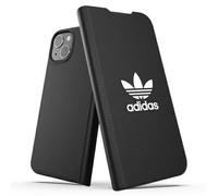Custodia a libro per iPhone 13 Adidas nera
