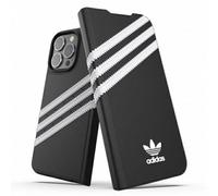 Custodia a libro per iPhone 13 Pro Adidas nera