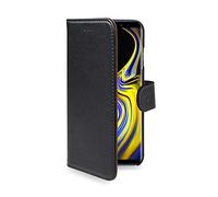 Celly Custodia a libro Wally774 per Samsung Galaxy Note 9 similpelle nero