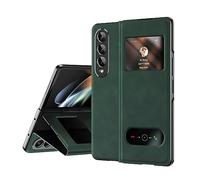 Custodia a libro per telefono compatibile con Samsung Galaxy Z Fold 3, custodia a portafoglio in pelle con aletta magnetica sottile, protezione contro le cadute, custodia protettiva antiurto con
