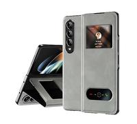 Custodia a libro per telefono compatibile con Samsung Galaxy Z Fold 3, custodia a portafoglio in pelle con aletta magnetica sottile, protezione contro le cadute, custodia protettiva antiurto con