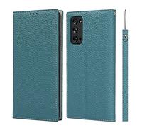 Custodia a libro per telefono Custodia in vera pelle Compatible with Samsung Galaxy S20 Fe. Caso, copertura da portafoglio flip TPU. Paraurti con portachiavi Kackstand nascosti adsorbimento magnetico