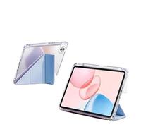 Custodia a libro pieghevole a Y in acrilico for PC, adatta for Huawei Honor Pad X9a X9Pro 11.5 ELN2-W29 ELN2-W09, con slot for penna(Ice blue,X9a 11.5)