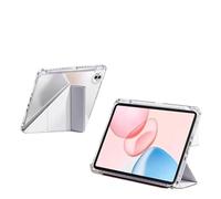 Custodia a libro pieghevole a Y in acrilico for PC, adatta for Huawei Honor Pad X9a X9Pro 11.5 ELN2-W29 ELN2-W09, con slot for penna(GRAY,X9a 11.5)