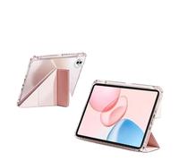Custodia a libro pieghevole a Y in acrilico for PC, adatta for Huawei Honor Pad X9a X9Pro 11.5 ELN2-W29 ELN2-W09, con slot for penna(Pink,X9a 11.5)