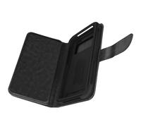 Custodia a portafoglio nera Avizar per smartphone da 5,3" a 5,5"