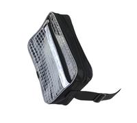 Custodia a maglia trasparente per borsa per attrezzi in PVC impermeabile cintura regolabile campeggio all'aperto conservazione impermeabile borsa in vita strumento