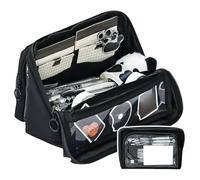 Custodia A Matita Capacità Multi -strati A Matita Sacchetti Staccabili Per Viaggi Per Viaggi Cosmetica I Contenitori Le Penne Della Scuola D'ufficio