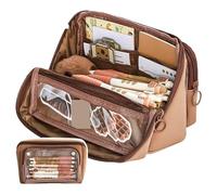 Custodia A Matita Capacità Multi -strati A Matita Sacchetti Staccabili Per Viaggi Per Viaggi Cosmetica I Contenitori Le Penne Della Scuola D'ufficio