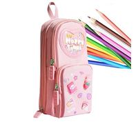 Custodia a matita dello zaino - custodia a matita piccola, borsa a penna carina | Zaino con grande capacità di grande capacità portatile custodia per la penna per la scuola universitaria per imbarcazi