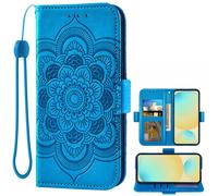 Custodia a portafoglio Asuwish per CUBOT Kingkong Mini/Mini2Blue